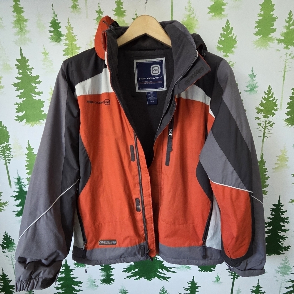 Free Country Men's Winter  Hooded Fleece Lined FCXtreme Jacket